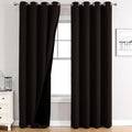 ChrisDowa 100% Blackout Curtains 80 inch Long by ChrisDowa