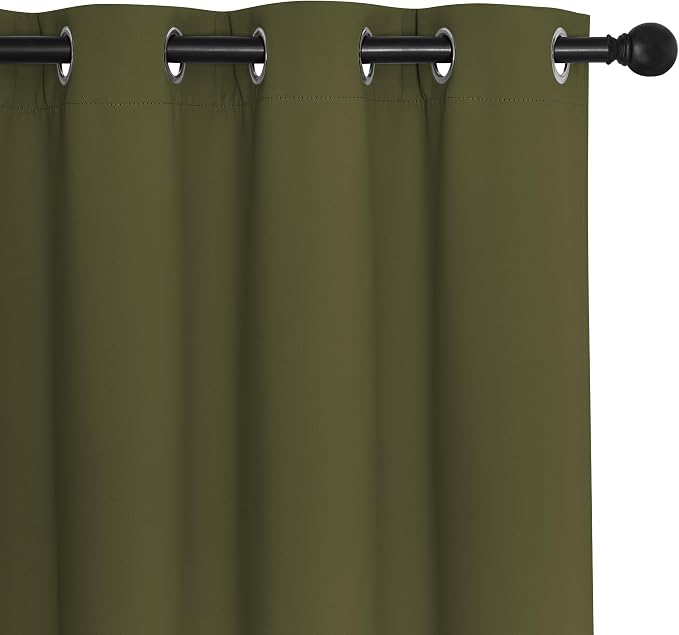 NICETOWN Patio Door Curtain Sound Blocking, Bedroom Privacy Room Divider Curtain - Image 7