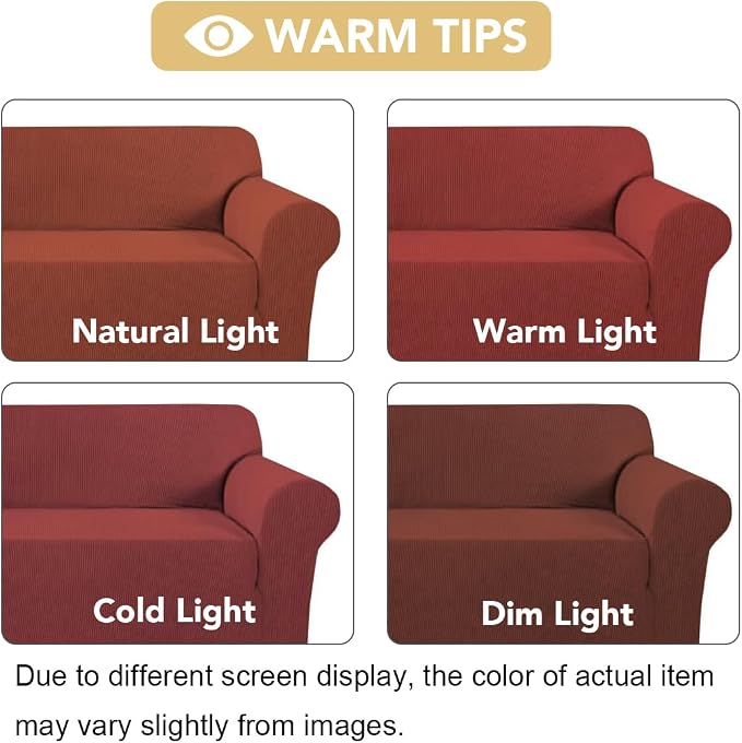 H.VERSAILTEX Stretch Sofa Covers - Image 3
