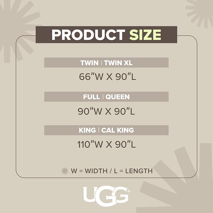 UGG Adalee Faux Fur Full/Queen Size Blanket, Warm Cozy Blanket, Extra Large - Image 8