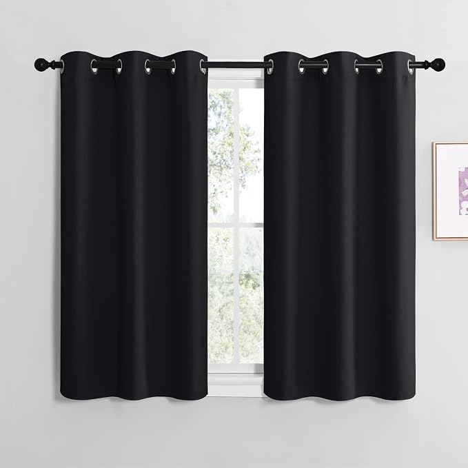 NICETOWN Bathroom Blackout Curtains and Drapes by NICETOWN