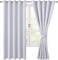 Blackout Curtains for Bedroom, 60 x 63 Inches Length, Window Curtains for by Hiasan