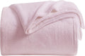 KMUSET Fleece Blanket Throw Size Pink Lightweight Super Soft Cozy Luxury Bed by COZYBLANKETHappyHomeLife