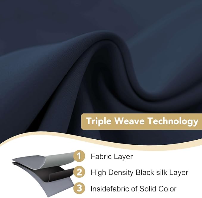 H.VERSAILTEX Premium Blackout Thermal Insulated Innovated Microfiber Home - Image 4