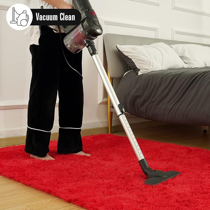 Amearea Premium Soft Area Rug 4x5.3 Feet, Modern Fluffy Rugs - Image 6