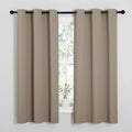 NICETOWN Window Curtain Panels, Thermal Insulated Solid Grommet Blackout by NICETOWN