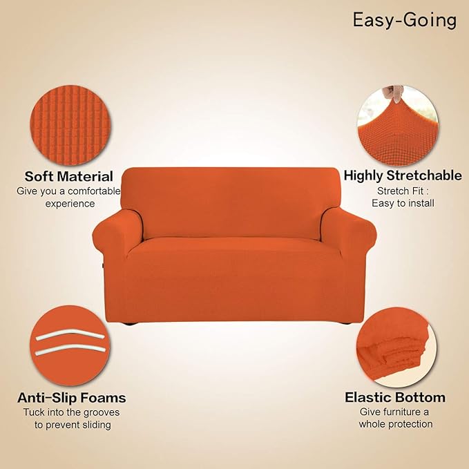 Easy-Going Stretch Oversized Sofa Slipcover 1-Piece Sofa Cover Furniture - Image 3