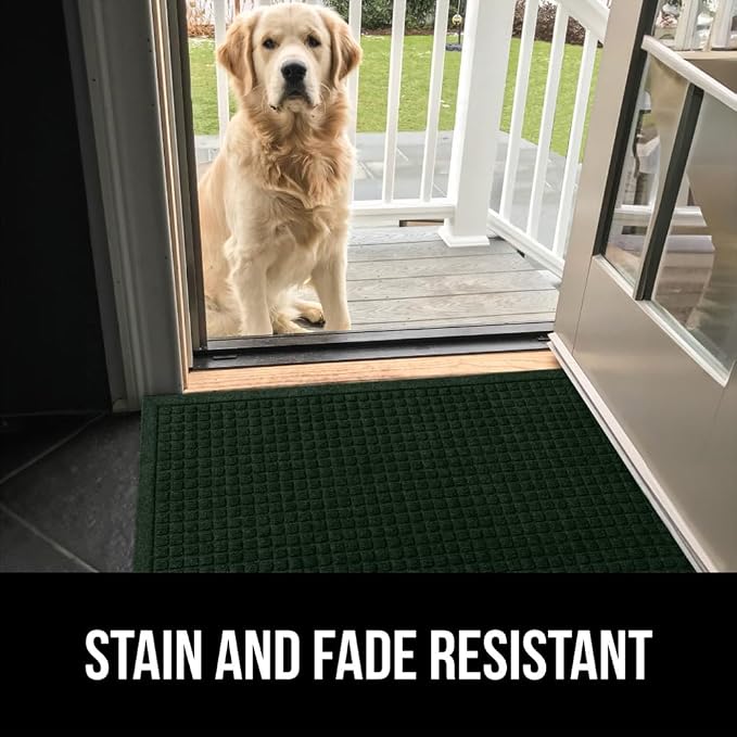 GORILLA GRIP® Ultra Absorbent Front Door Mat Outside Entrance, Traps Dirt and - Image 9