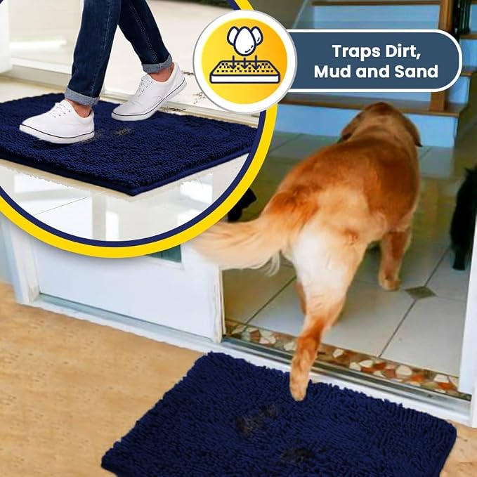 Muddy Mat® | Super Absorbent Door Mat Indoor, Microfiber Quick Dry Chenille - Image 7