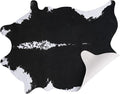 AROGAN Premium Faux Cowhide Rug 158 x 140 cm/5.2 x 4.6 feet, Durable and Large by AROGANAREARUG