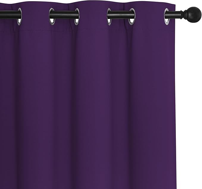 NICETOWN Room Darkening Short Curtain 54 inches Long - Image 7