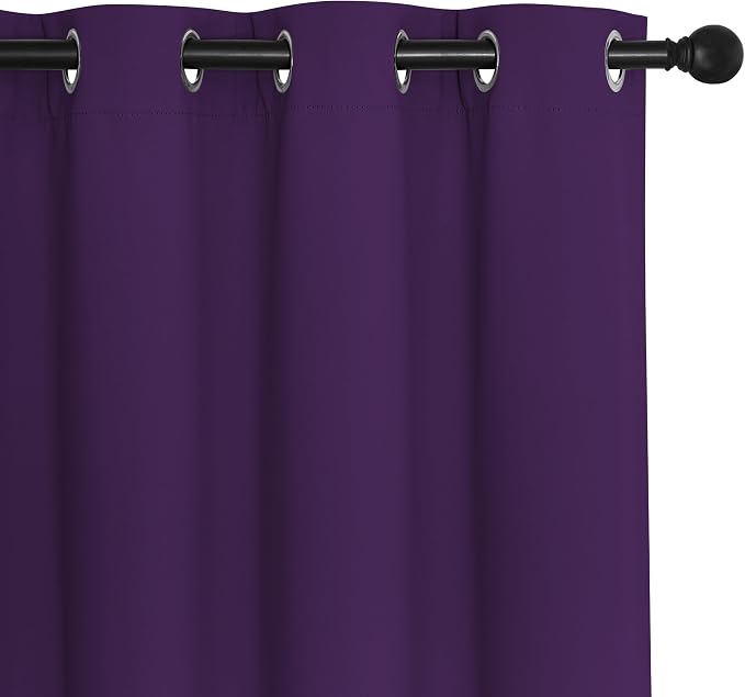 NICETOWN Door Curtain for Closet Doors 80 Inches Long 1 Panel, Room Divider - Image 7