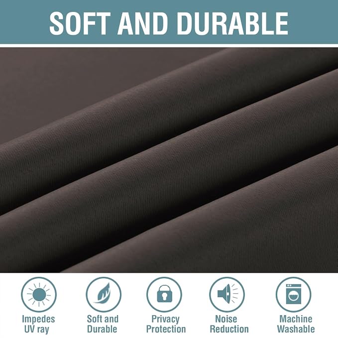 H.VERSAILTEX Blackout Curtain for Living Room Thermal Insulated Window - Image 4