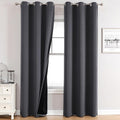 ChrisDowa 100% Blackout Curtains 72 inch Long by ChrisDowa