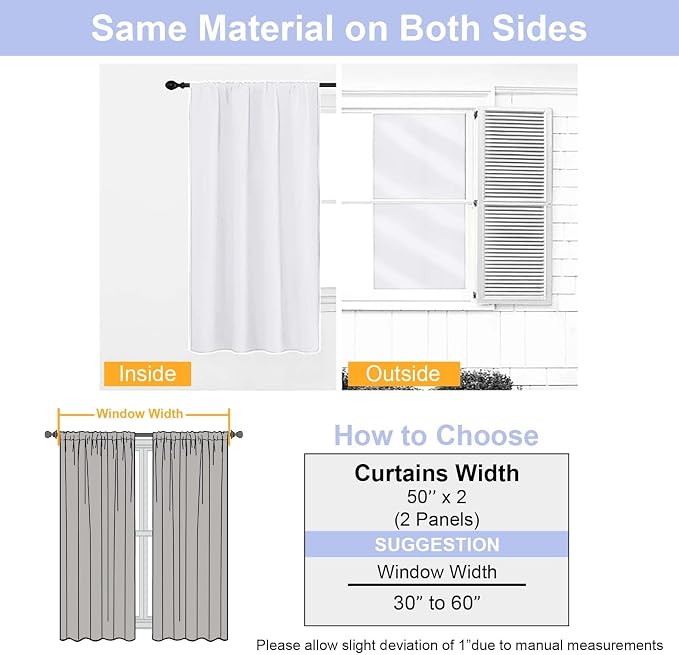 Simplebrand Ava Pure White Long 10ft Curtains - Image 8