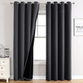 ChrisDowa 100% Blackout Curtains 80 inch Long by ChrisDowa