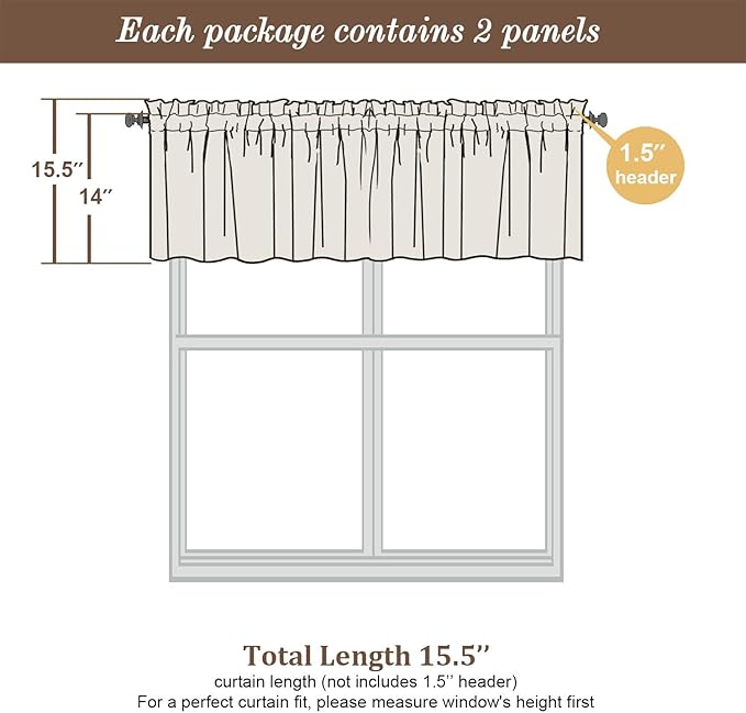 Chyhomenyc Light Purple Sheer Valances - Image 4