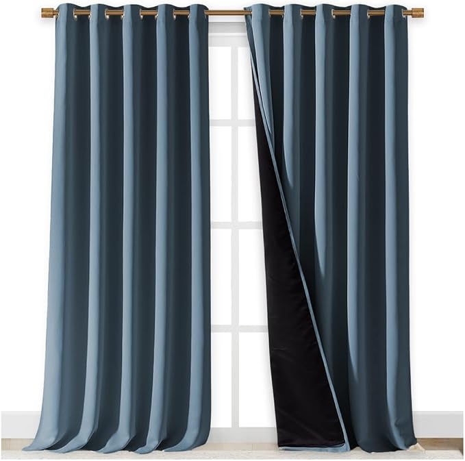 NICETOWN 100% Blackout Curtains - Image 2