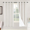 H.VERSAILTEX Linen Blackout Curtains 72 Inches Long 100% Absolutely Blackout by HVERSAILTEX