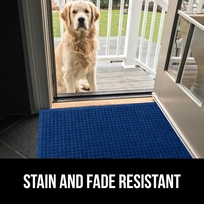 GORILLA GRIP® Ultra Absorbent Front Door Mat Outside Entrance, Traps Dirt and - Image 10