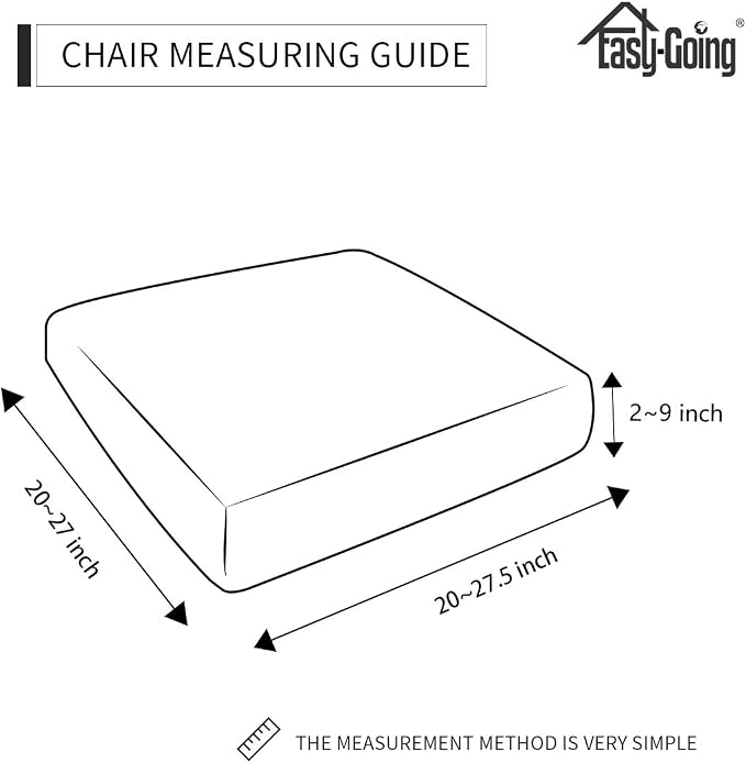 Easy-Going Stretch Chair Cushion Cover Sofa Cushion Furniture Protector Sofa - Image 3