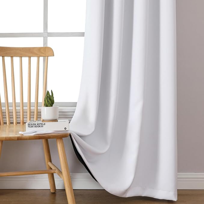 ChrisDowa 100% Blackout Curtains 72 inch Long - Image 7