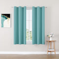 ChrisDowa Blackout Curtains for Bedroom and Living Room 45 Inches Long | 2 by ChrisDowa