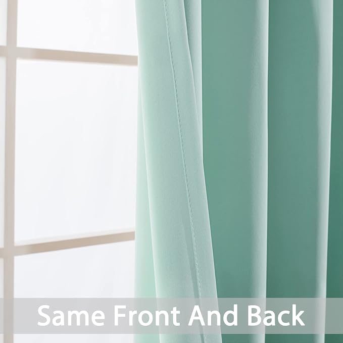 Yakamok Blackout Curtains Room Darkening Thermal Insulated Window Panels - Image 4