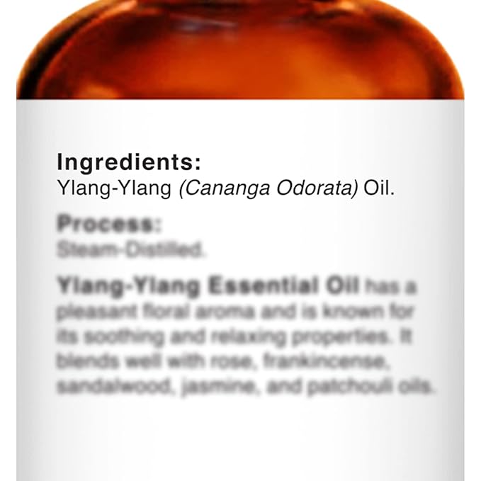 Majestic Pure Ylang Ylang Essential Oil with Glass Dropper - 1 Fl Oz - 100% Pure and Natural Ylang Ylang Oil - Premium Grade Essential Oils for Diffuser, Aromatherapy, Soap and Candle Making