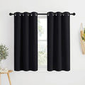 NICETOWN Bathroom Blackout Curtains and Drapes 48 inches Length by NICETOWN