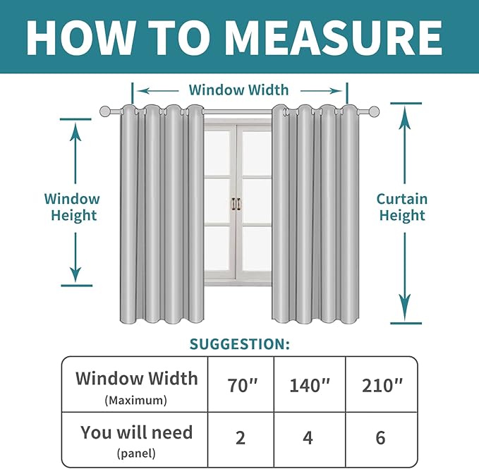 72 inch Length Linen Curtains for Living Room 2 Panels, Soft Privacy Drapes - Image 7