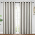 Yakamok Room Darkening Curtains 62x84 inch Length Light Beige-Living Room | 2 by Yakamok