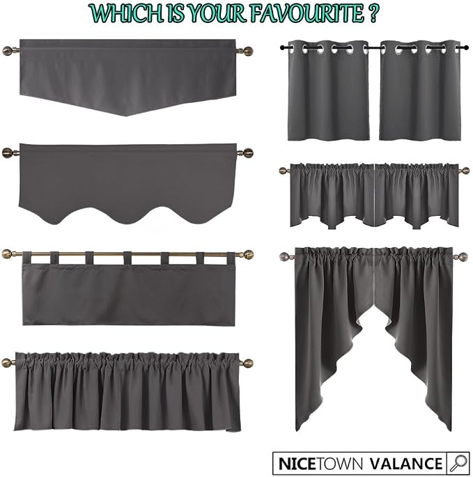 NICETOWN Window Valances for Sliding Door - Image 7