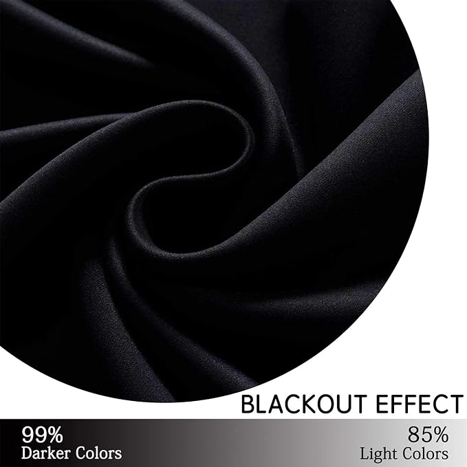Yakamok 63 Inch Length Blackout Curtains - Image 6