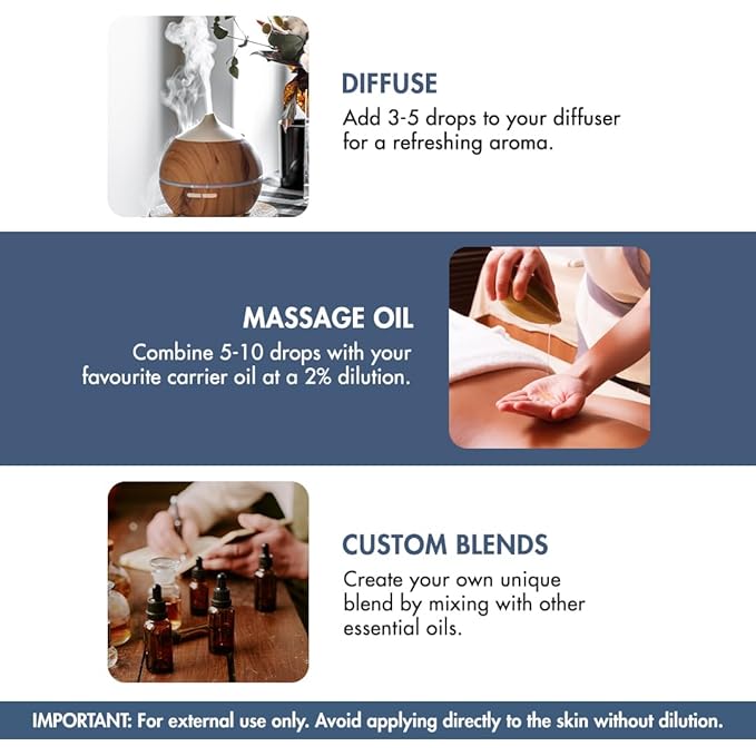 Majestic Pure Juniper Essential Oil with Glass Dropper - Huge 4 Fl Oz - 100% Pure and Natural Juniper Oil - Premium Grade Essential Oils for Diffuser, Aromatherapy, Soap and Candle Making