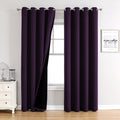 ChrisDowa 100% Blackout Curtains 108 inch Long by ChrisDowa