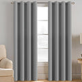 H.VERSAILTEX Blackout Room Darkening Thermal Insulated Grommet Window Curtains by HVERSAILTEX