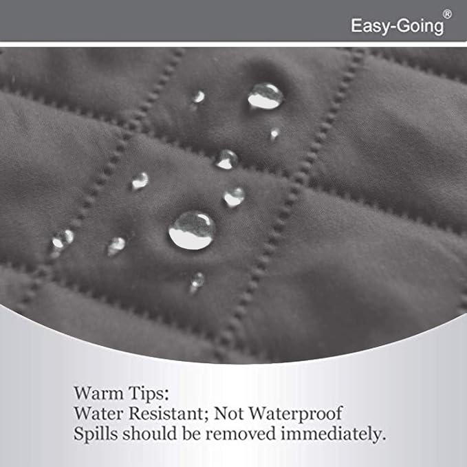 Easy-Going Reversible Couch Cover, Small Chair, Water Resistant Furniture Mat - Image 4