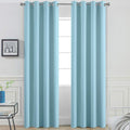 Yakamok Blackout Curtains for Bedroom, Grommet Thermal Insulated Room Darkening by Yakamok