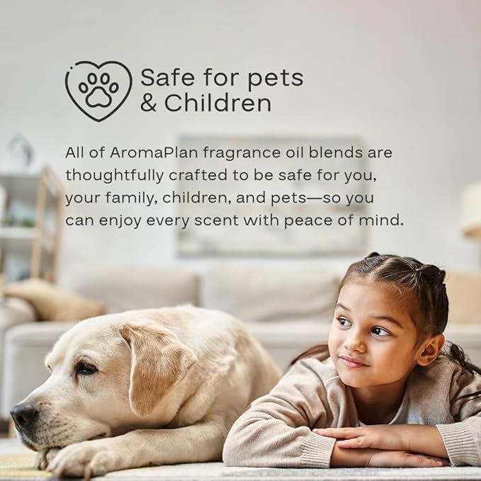 Aromaplan Hotel Scents Santal, 1.7 Fl Oz (50 ml)- Home Luxury Aroma & Hotel Fragrance Essential Oil- Hotel Essential Oil for Aromatherapy- USA Made, Bolder Aroma & Longer Lasting