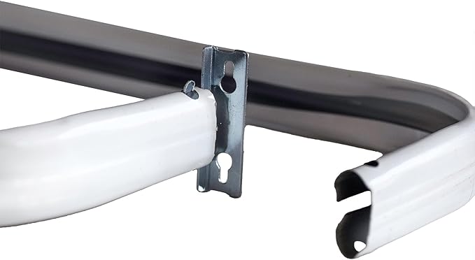 Yafa Home Fashion Heavy Duty Single Standard Adjustable Curtain Rod Hardware - Image 2