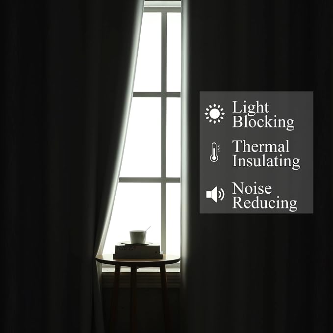 Estelar Textiler Lilac and Greyish White Gradient Blackout Curtains - Image 3