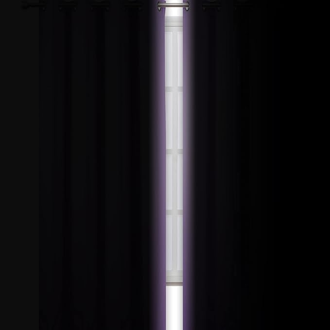LEMOMO Lavender Thermal Blackout Curtains/52 x 72 Inch/Set of 2 Panels Room - Image 3