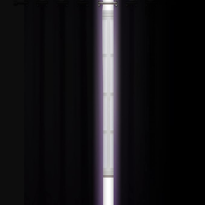 LEMOMO Blackout Curtains 52 x 95 inch/Lavender Curtains Set of 2 Panels/Thermal - Image 3