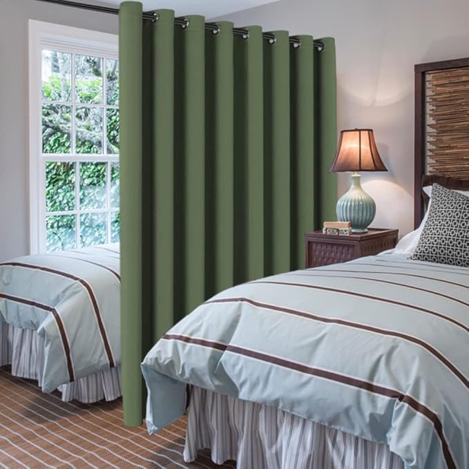 H.VERSAILTEX Blackout Patio Curtains 100 x 96 Inches - Image 2