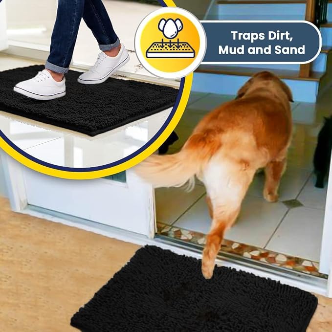 Muddy Mat® | Super Absorbent Door Mat Indoor, Microfiber Quick Dry Chenille - Image 5