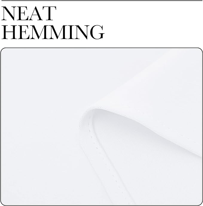 NICETOWN White Bedroom Curtain Panels - Image 8