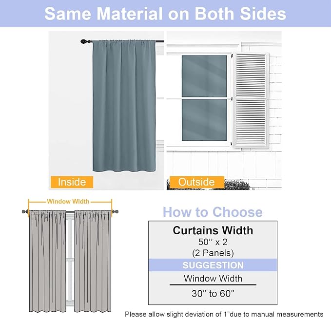 Simplebrand Blackout Extra 10ft Curtains - Image 8