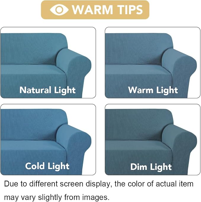 H.VERSAILTEX Stretch Couch Cover Couch Slipcovers - Image 3