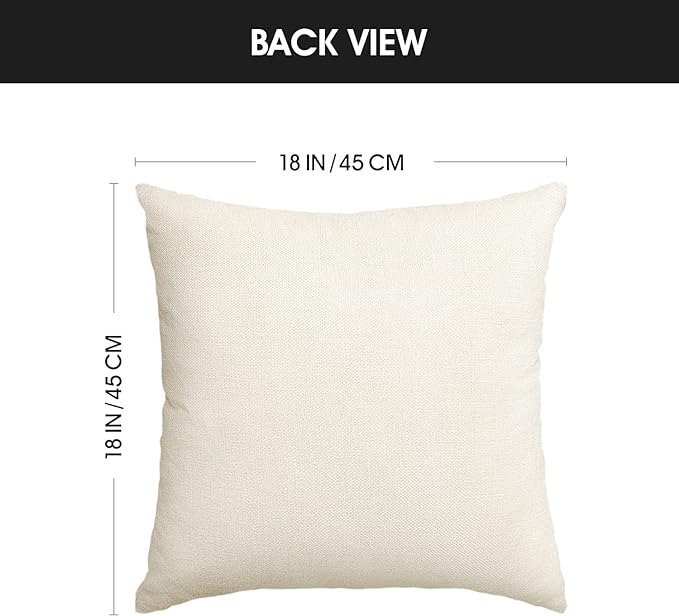 AVOIN colorlife Home Sweet Home Spring Summer Flowers Throw Pillow Covers - Image 6